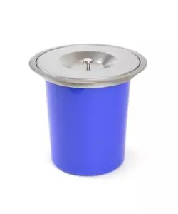 PATTUMIERA AD INCASSO PER PIANO CUCINA, 6L